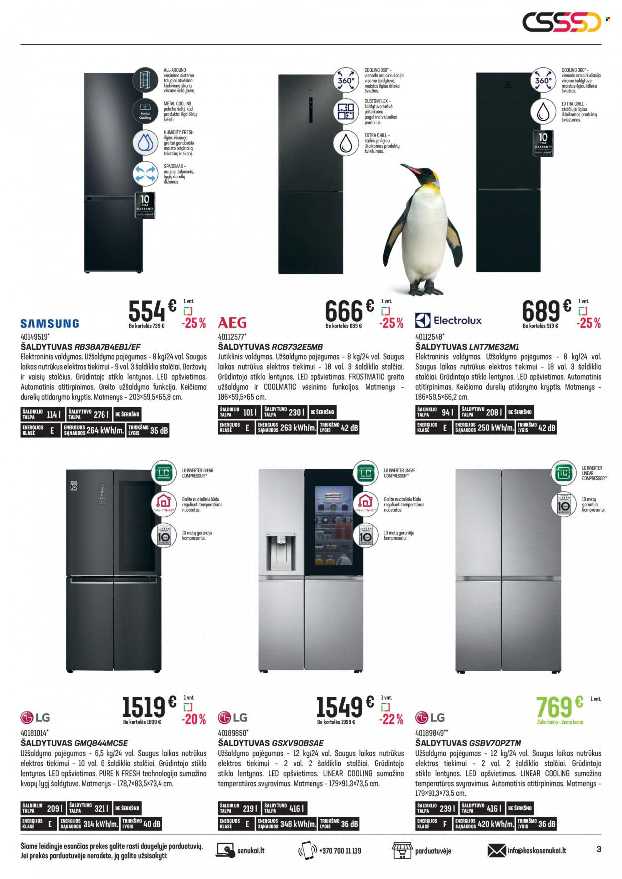 „Senukai“ leidinys - 2022 06 16 - 2022 07 11 - Išpardavimų produktai - lg, stalčius, šaldytuvas, lentynos. 3 puslapis.