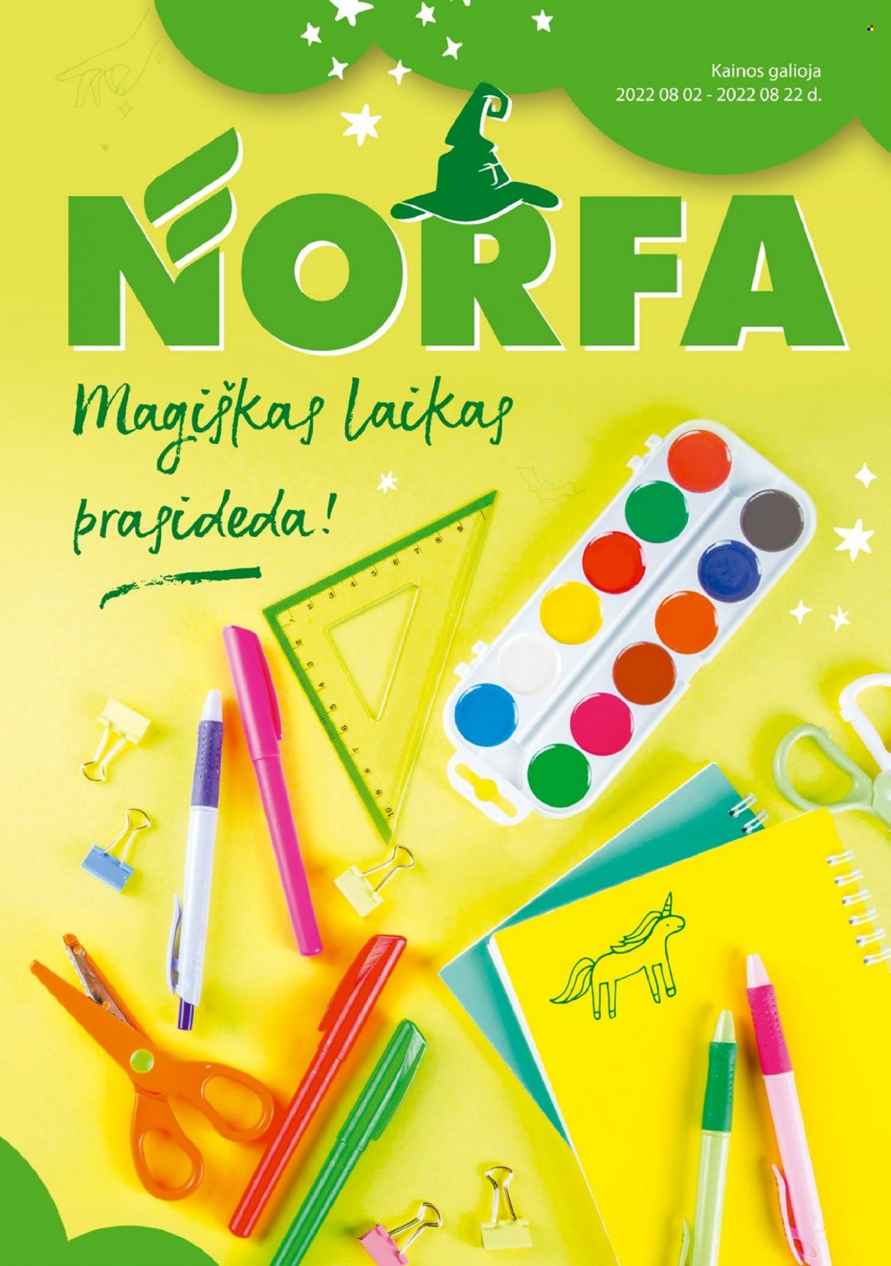 NORFA leidinys - 2022 08 02 - 2022 08 22. 1 puslapis.