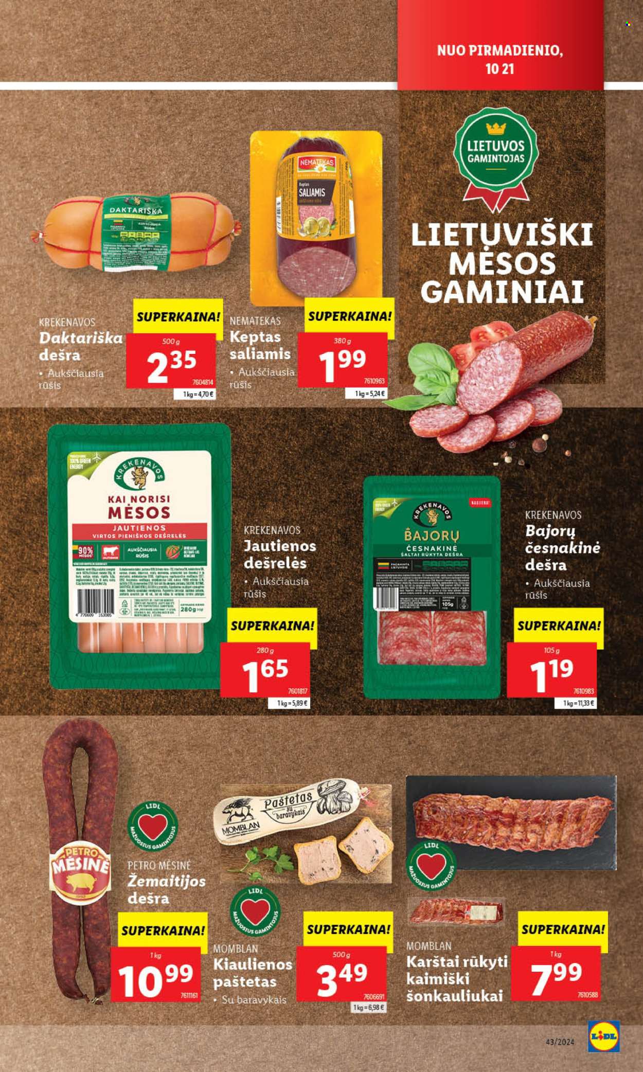 Lidl leidinys - 2024 10 24 - 2024 10 27. Puslapis 33