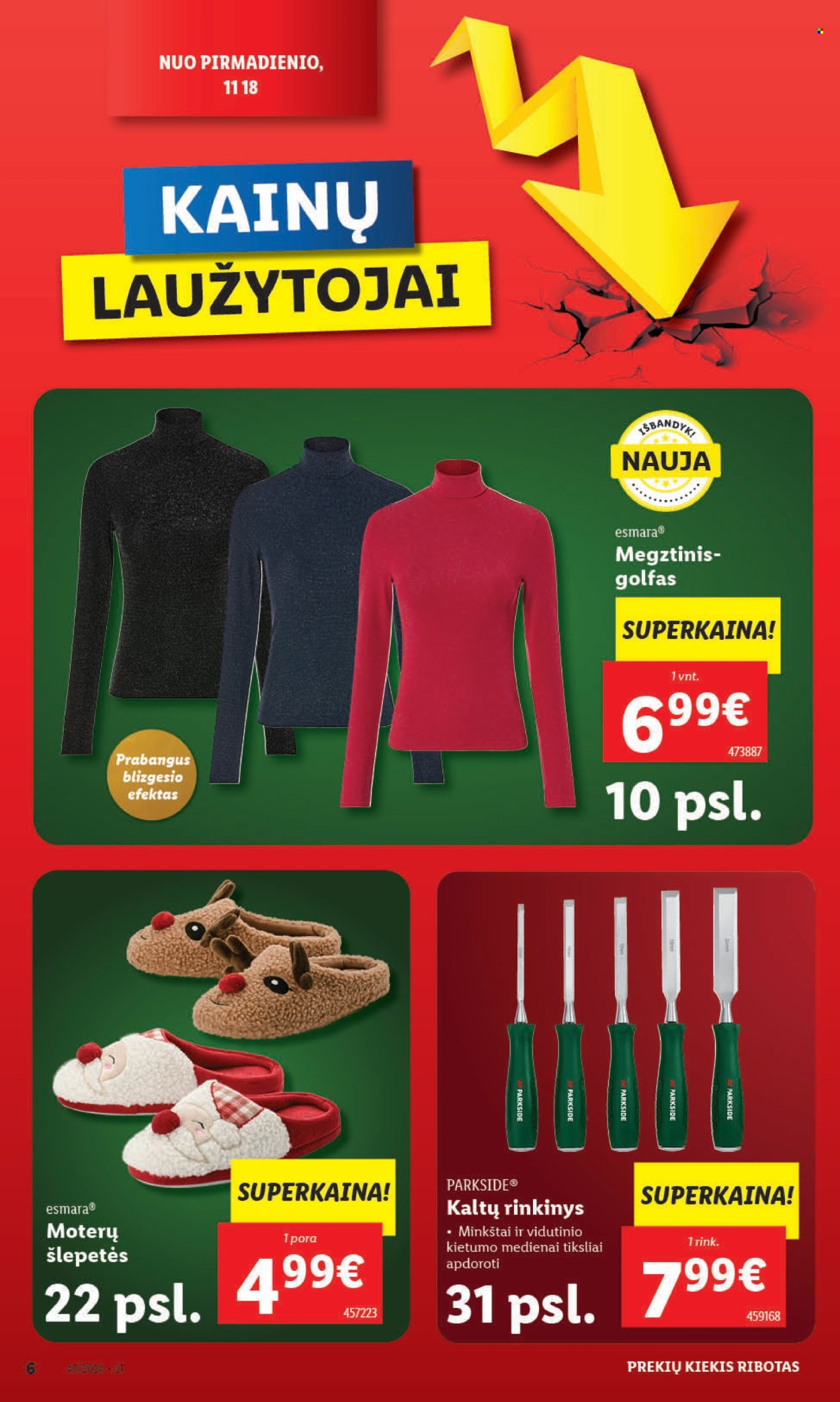 Lidl leidinys - 2024 11 18 - 2024 11 24. Puslapis 1