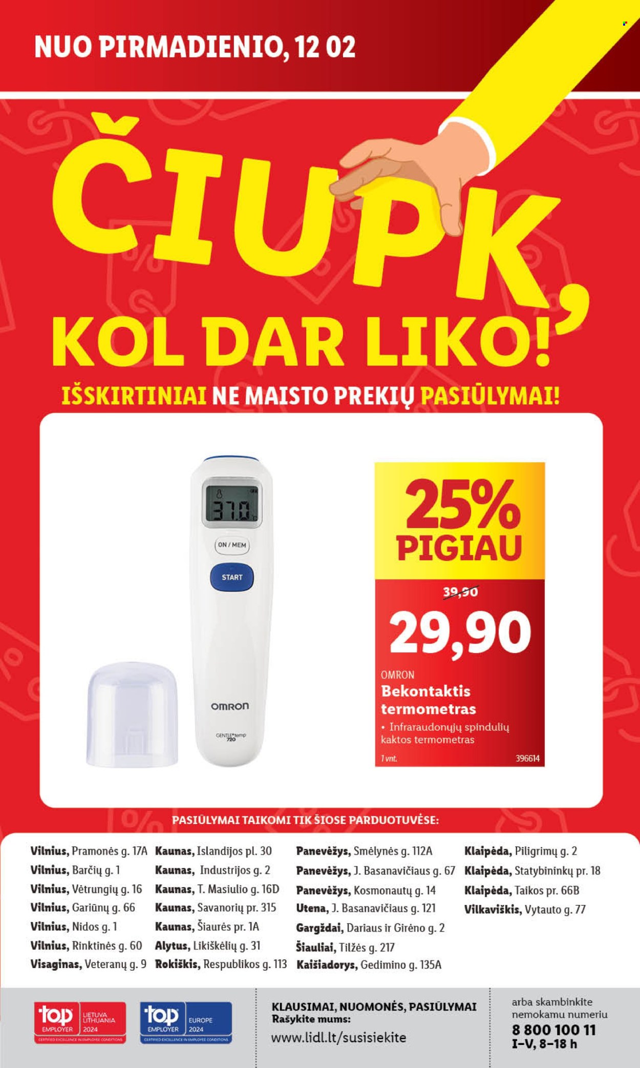 Lidl leidinys - 2024 12 02 - 2024 12 08. Puslapis 1