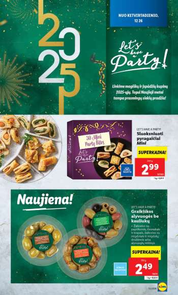 „Lidl“ leidinys - 2024 12 20 - 2024 12 26.