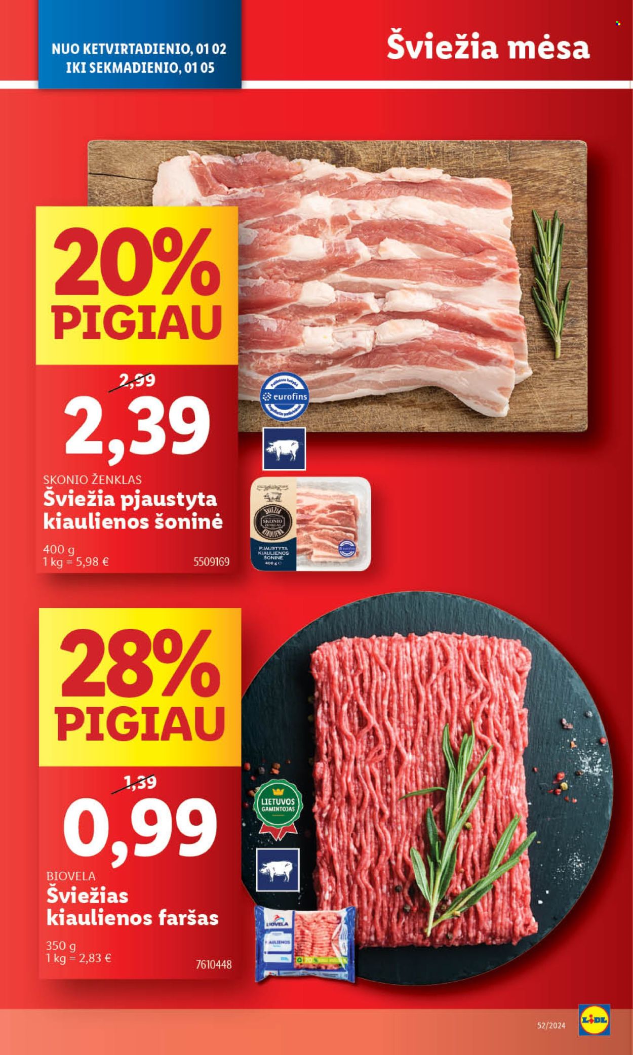 Lidl leidinys - 2025 01 02 - 2025 01 05. Puslapis 1