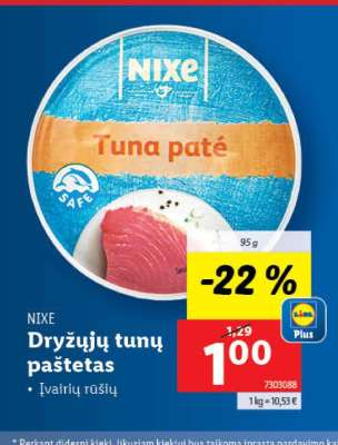 NIXE Tuna paté