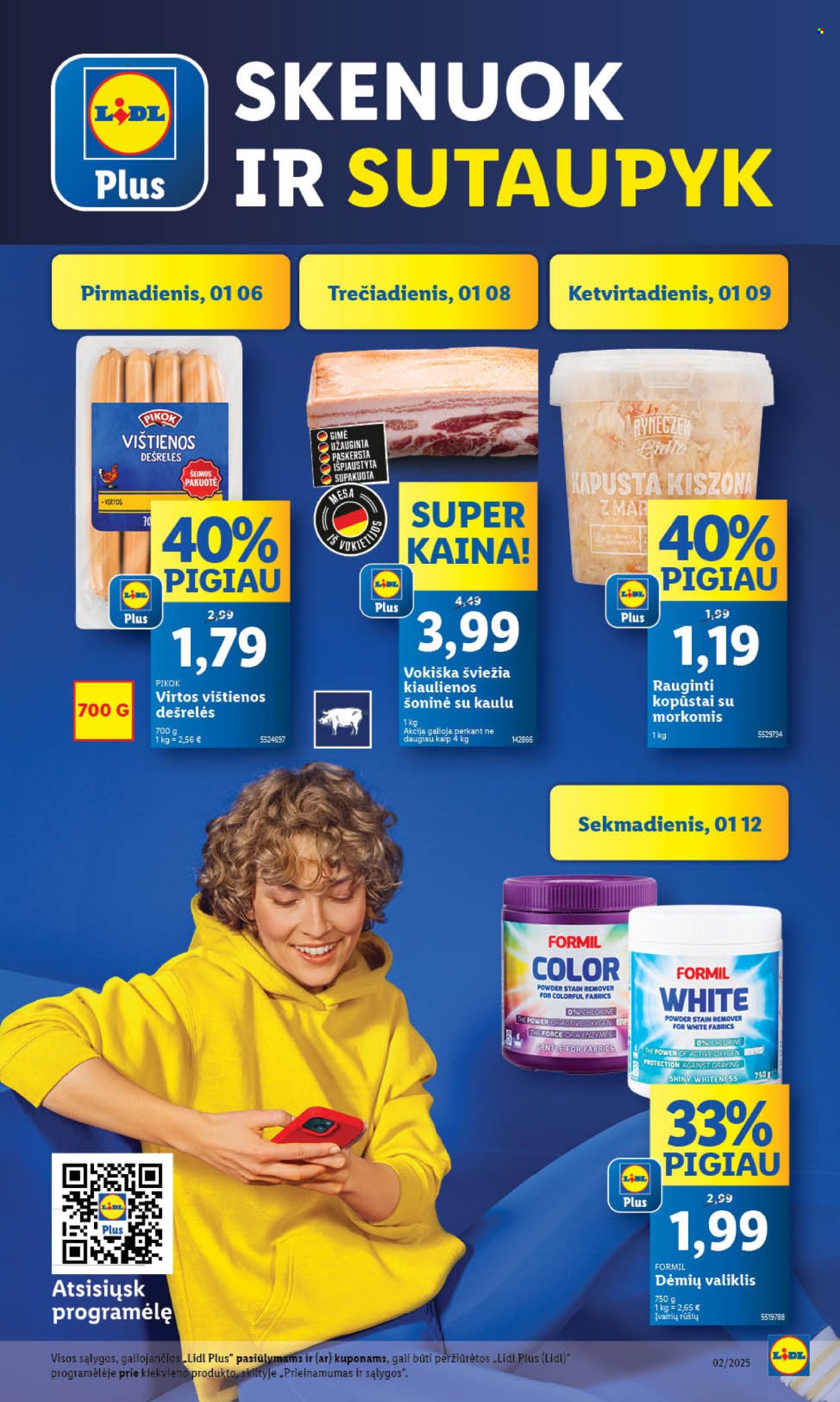 Lidl leidinys - 2025 01 06 - 2025 01 12. Puslapis 1