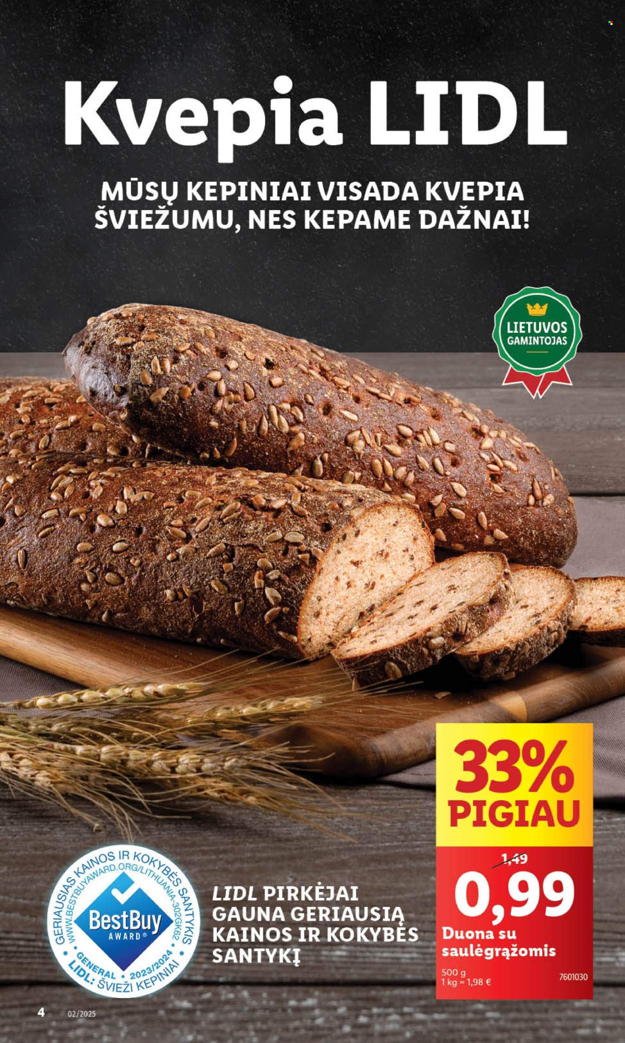 Lidl leidinys - 2025 01 09 - 2025 01 12. Puslapis 1