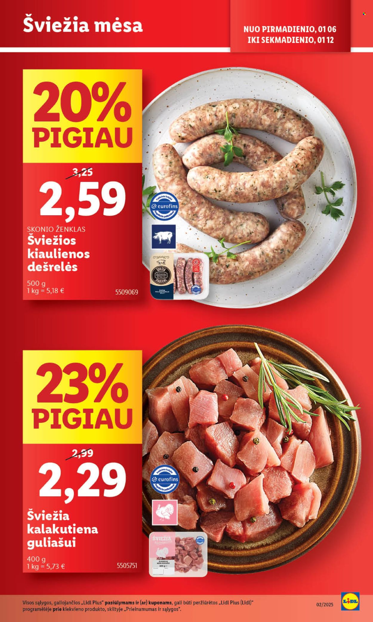 Lidl leidinys - 2025 01 09 - 2025 01 12. Puslapis 1