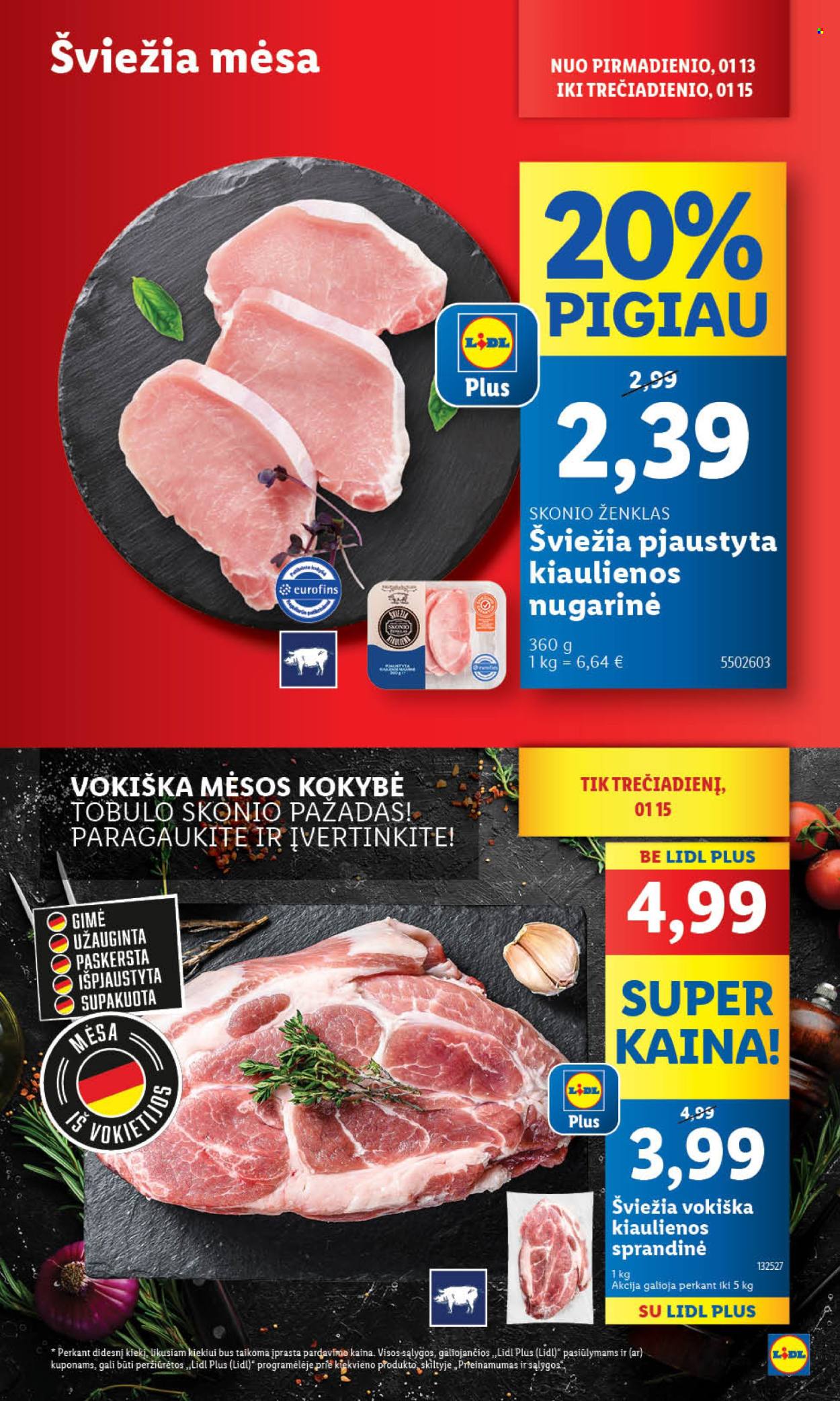 Lidl leidinys - 2025 01 13 - 2025 01 19. Puslapis 1