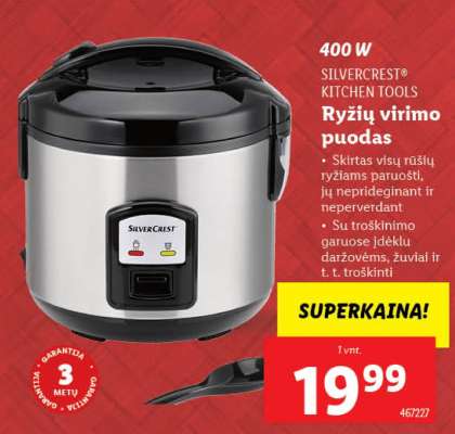 Silvercrest Rice Cooker