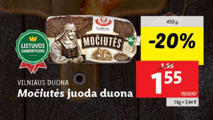 Močiutės juoda duona