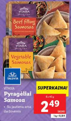 VITASIA Pyragėliai Samosa