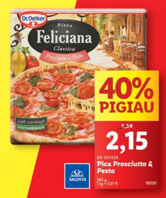 Dr. Oetker Pica Prosciutto & Pesto