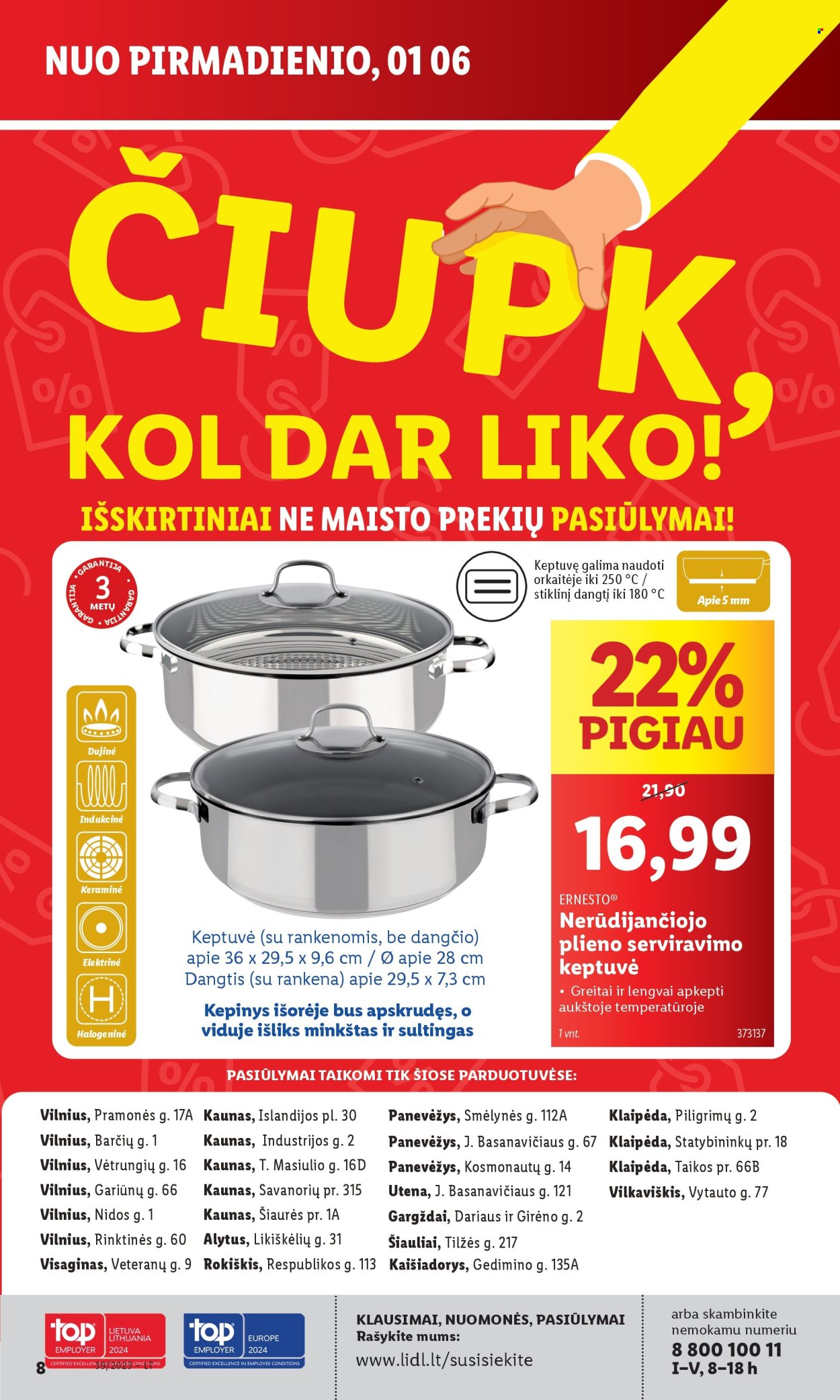 Lidl leidinys. Puslapis 1