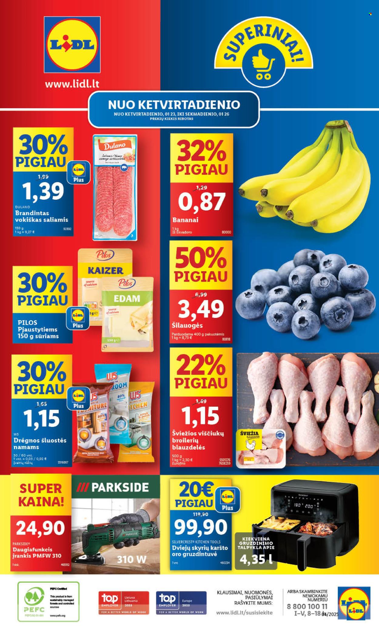 Lidl leidinys - 2025 01 20 - 2025 01 26. Puslapis 1