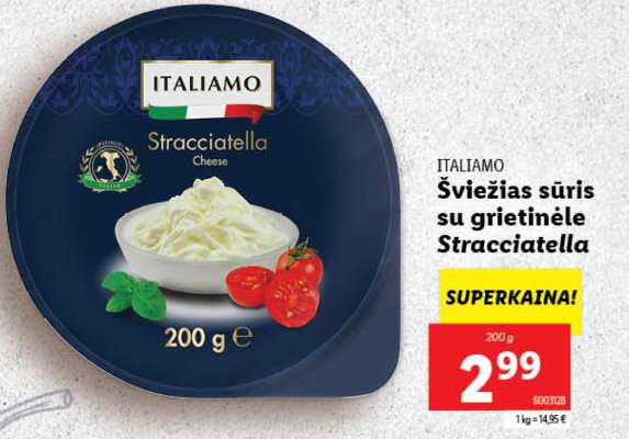 ITALIAMO Stracciatella Cheese