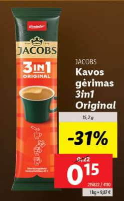 Kavos gėrimas 3in1 Original