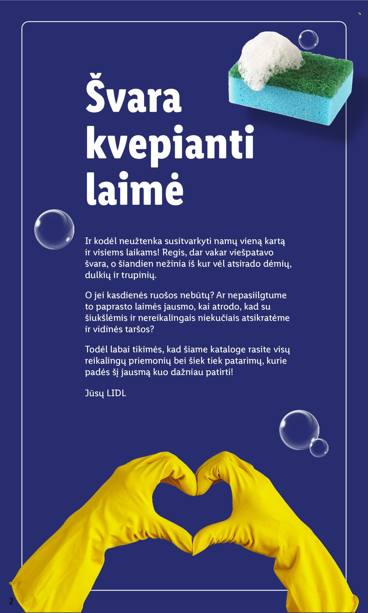 Lidl leidinys. Puslapis 1