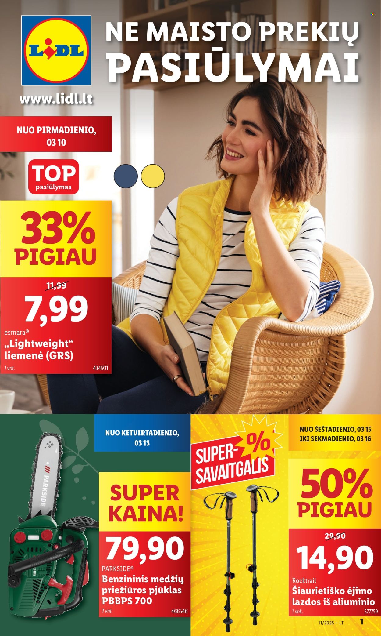 Lidl leidinys - 2025 03 10 - 2025 03 16. Puslapis 1