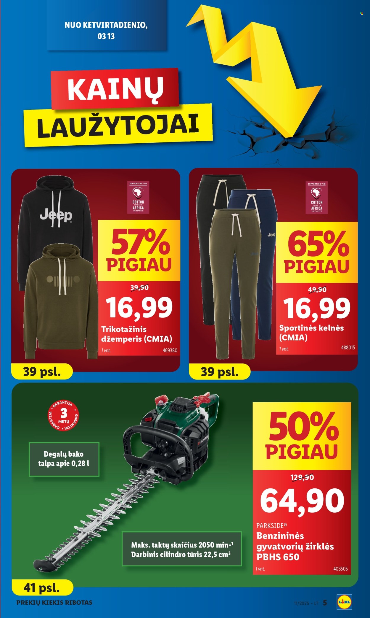 Lidl leidinys - 2025 03 10 - 2025 03 16. Puslapis 1