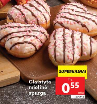 Glaistyta mielinė spurga