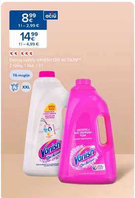 Vanish Oxi Action