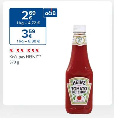 Kečupas HEINZ