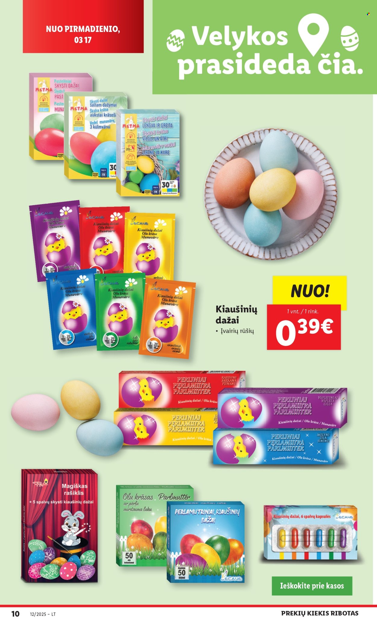 Lidl leidinys - 2025 03 17 - 2025 03 23. Puslapis 1