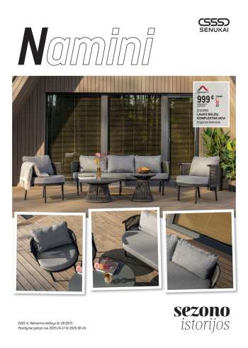 „Senukai“ leidinys - 2025 04 17 - 2025 06 04.