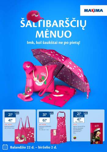 „Maxima“ leidinys - 2025 04 22 - 2025 06 02.