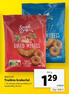 Traškūs krekeriai