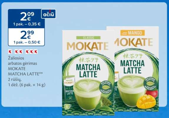 MOKATE MATCHA LATTE