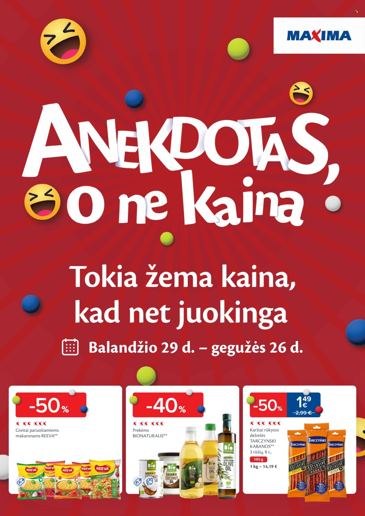 Maxima leidinys - 2025 04 29 - 2025 05 26. Puslapis 1