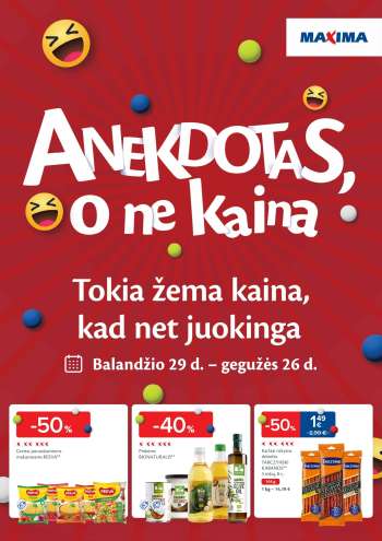 „Maxima“ leidinys - 2025 04 29 - 2025 05 26.