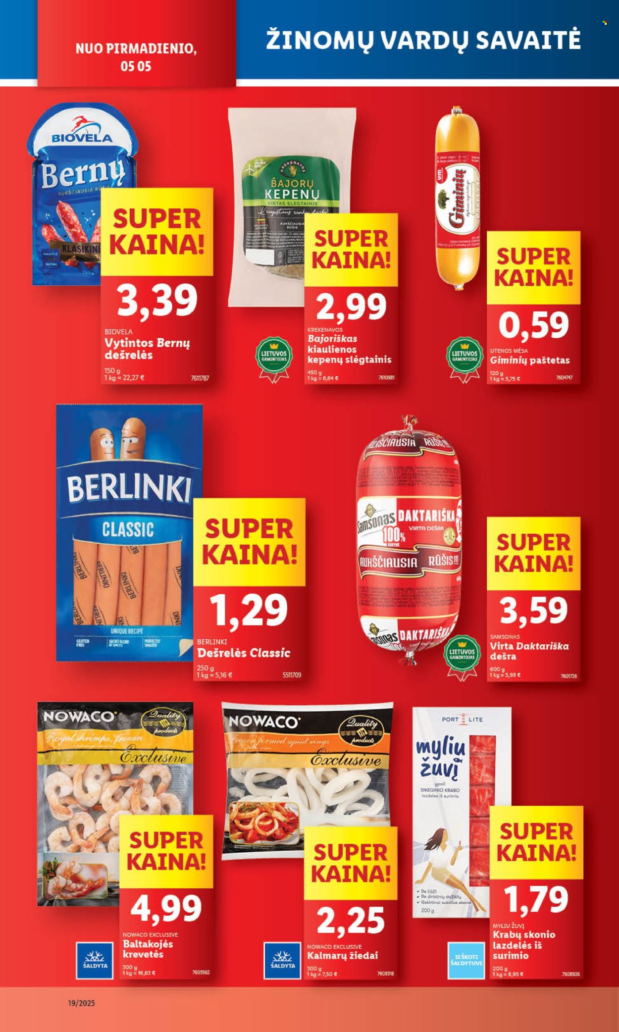 Lidl leidinys - 2025 05 05 - 2025 05 11. Puslapis 1