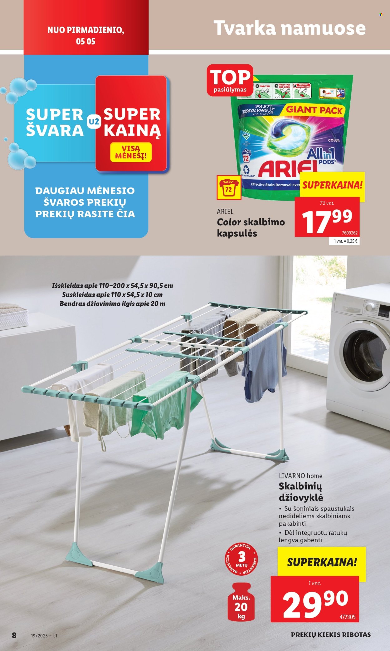 Lidl leidinys - 2025 05 05 - 2025 05 11. Puslapis 1