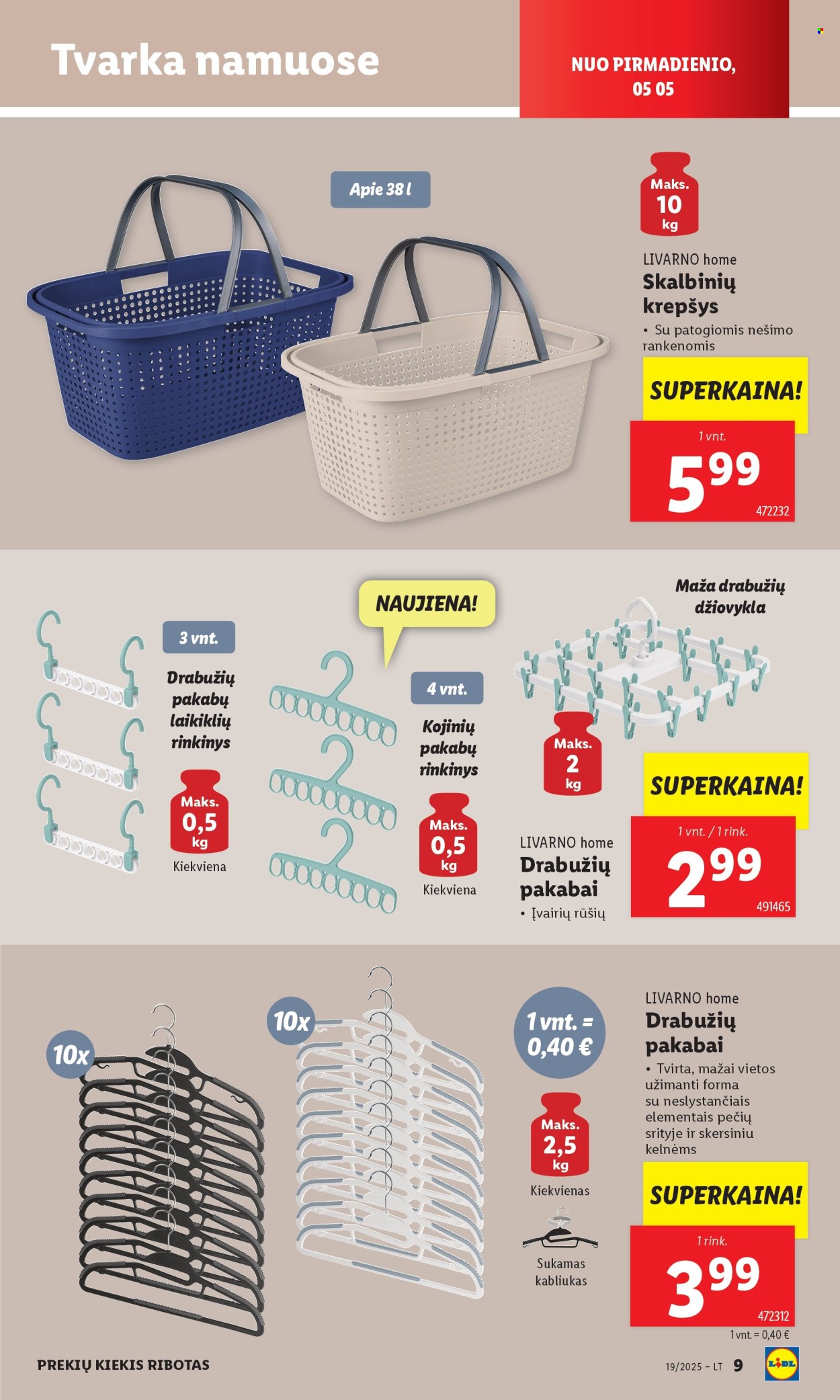 Lidl leidinys - 2025 05 05 - 2025 05 11. Puslapis 1