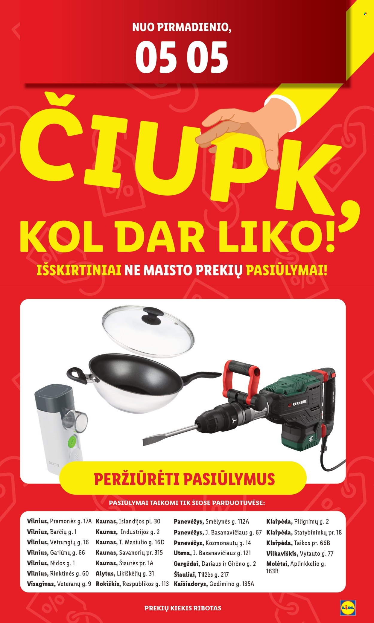 Lidl leidinys - 2025 05 05 - 2025 05 11. Puslapis 1