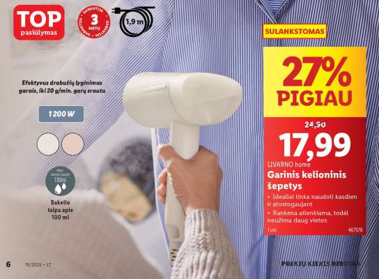 Garinis kelioninis šepetys