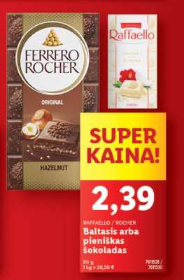 Baltasis arba pieniškas šokoladas