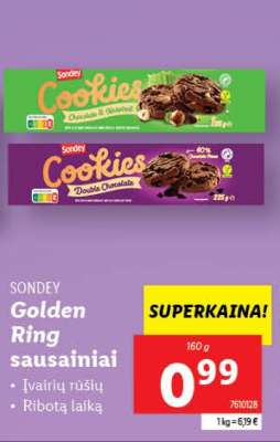 Golden Ring sausainiai