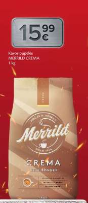Kavos pupelės MERRILD CREMA