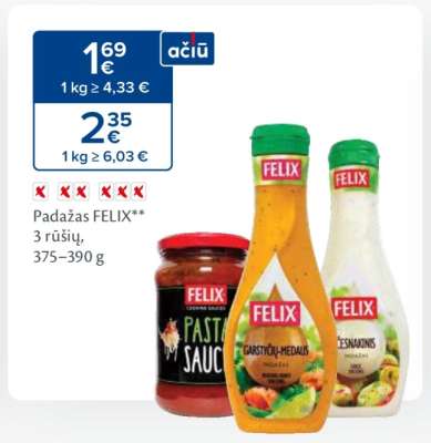 Padažas FELIX