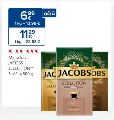 Malta kava JACOBS SELECTION