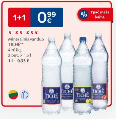 Mineralinis vanduo TICHE