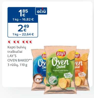 LAY'S OVEN BAKED