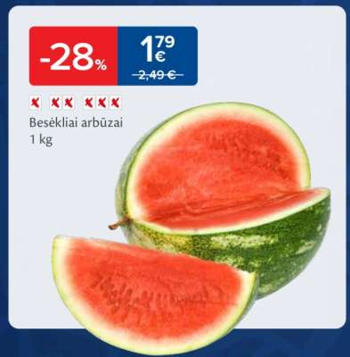 Besėkliai arbūzai