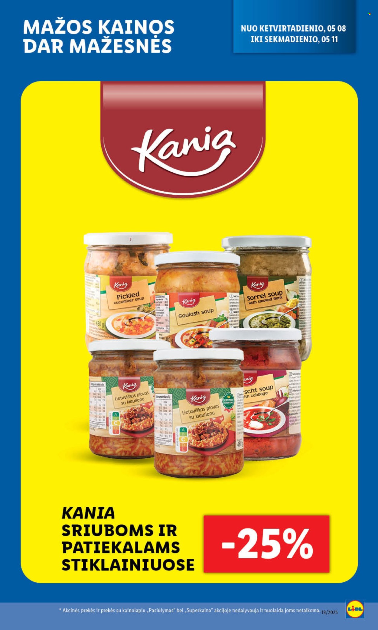 Lidl leidinys - 2025 05 08 - 2025 05 11. Puslapis 1
