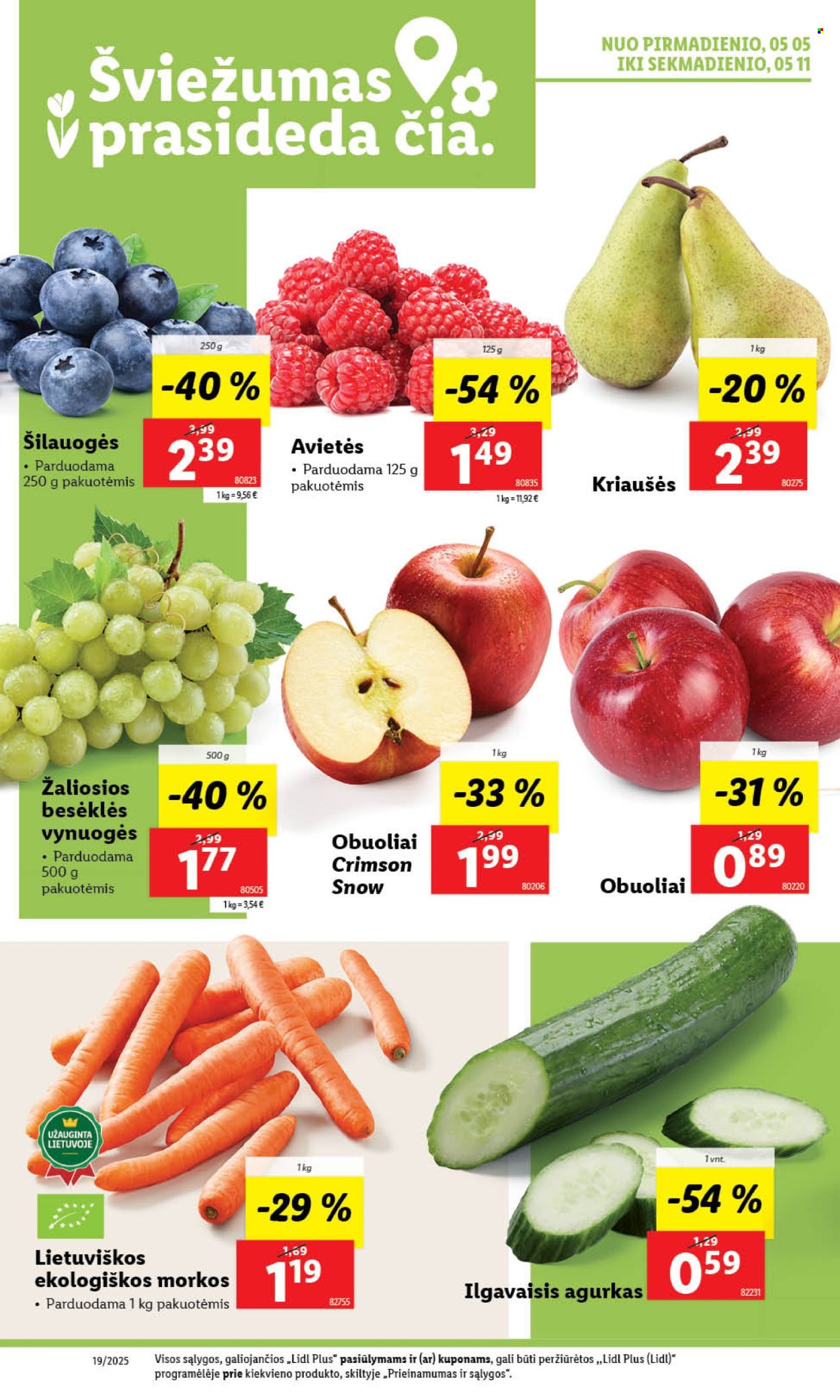 Lidl leidinys - 2025 05 08 - 2025 05 11. Puslapis 1