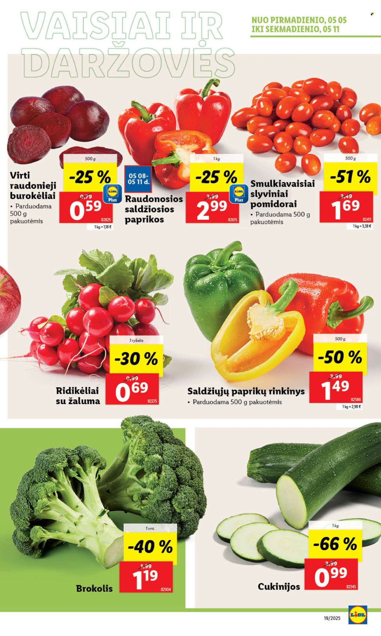 Lidl leidinys - 2025 05 08 - 2025 05 11. Puslapis 1