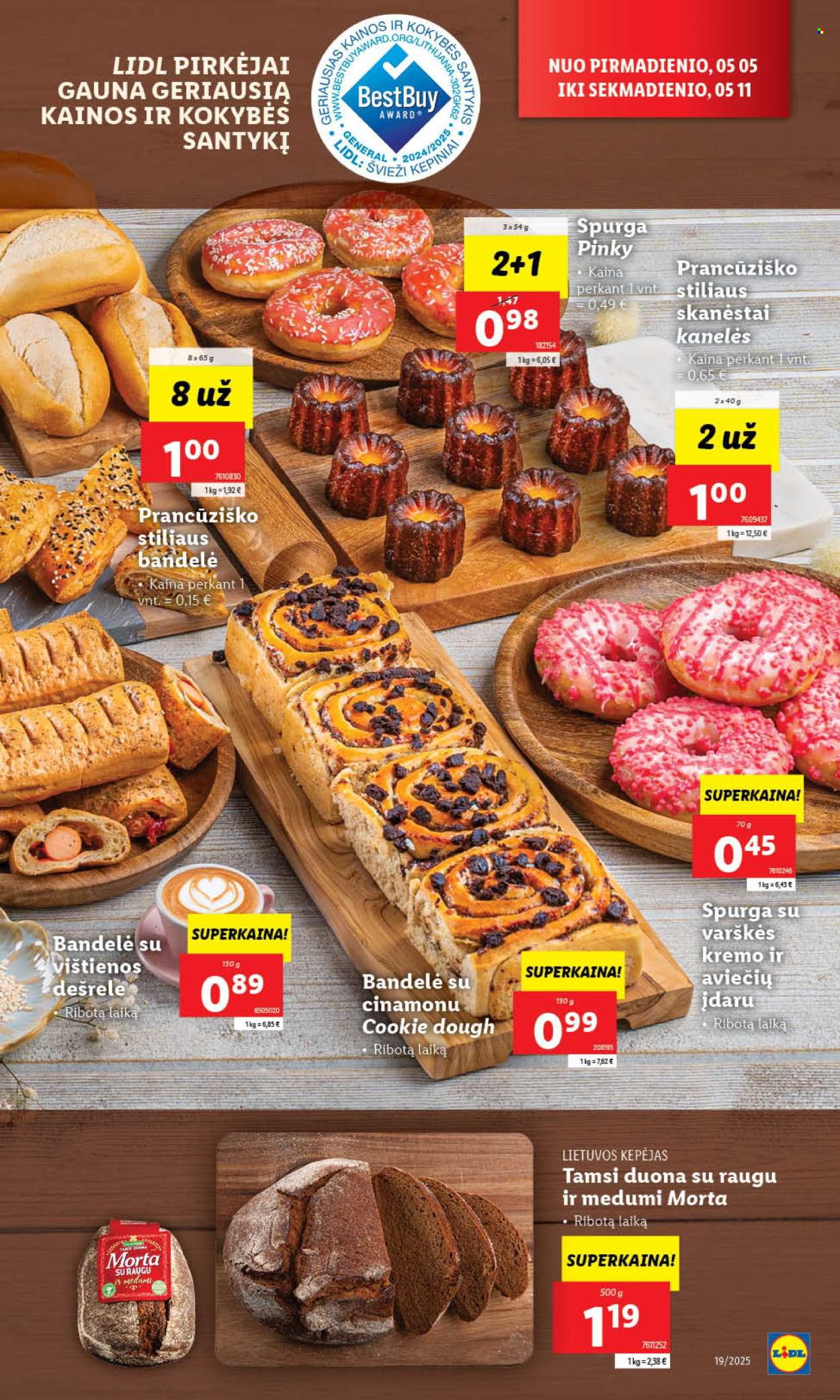 Lidl leidinys - 2025 05 08 - 2025 05 11. Puslapis 1